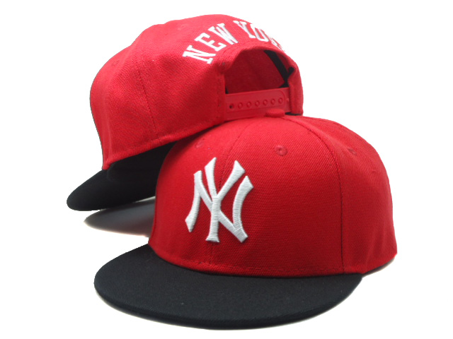MLB New York Yankees NE Snapback Hat #124